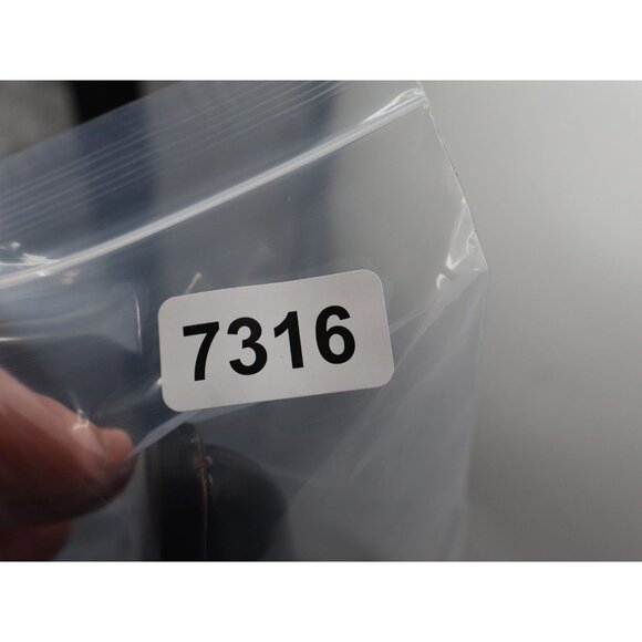 Jeffrey Campbell Mary Jane Pump Size 7.5 Black Patent Leather Kitten Heel Pointe - Picture 16 of 16